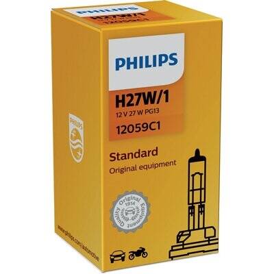 Philips Bec, proiector ceata PG13, 12V, 27W, 12059C1, Set 10 buc, Pret/Buc