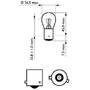 Philips Bec, lampa frana / lampa spate BAW15s, BA15s, 21W, 12V, 12088CP, Set 10 buc, Pret/Buc
