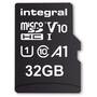 Card de Memorie Integral 32GB MICRO SDHC 100V10, Read 100MB/s U1 V10 + ADAPTER