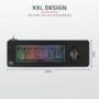 Mouse pad Trust GXT 764 Glide-Flex RGB XXL