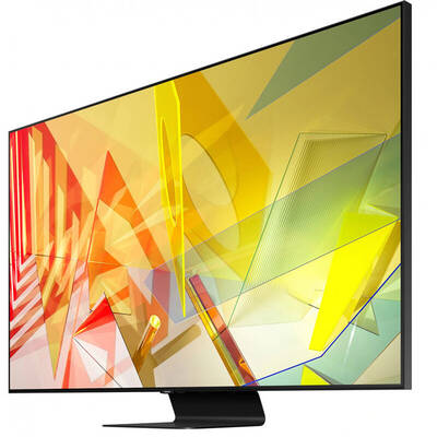 Televizor Samsung LED Smart TV QLED QE65Q90TA Seria Q90T 163cm negru 4K UHD HDR