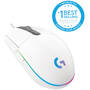 Mouse LOGITECH Gaming G203 Lightsync RGB White