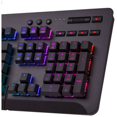 Tastatura Thermaltake Gaming Tt eSPORTS Level 20 GT RGB Cherry MX Silver Mecanica