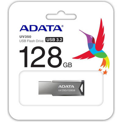 Memorie USB ADATA UV350 128GB USB 3.0 Silver