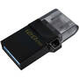 Memorie USB Kingston DataTraveler microDuo G2 128GB USB 3.0 Black