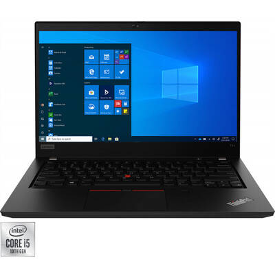 Laptop Lenovo 14'' ThinkPad T14 Gen 1, FHD IPS, Procesor Intel Core i5-10210U (6M Cache, up to 4.20 GHz), 8GB DDR4, 256GB SSD, GMA UHD, Win 10 Pro, Black