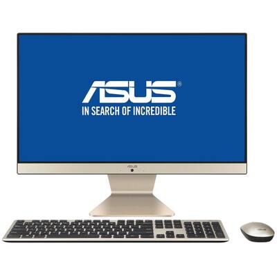 Sistem All in One Asus V222FAK, 21.5 inch FHD, Procesor Intel i5-10210U 1.6GHz Comet Lake, 8GB RAM, 256GB SSD, UHD Graphics, Camera Web, no OS