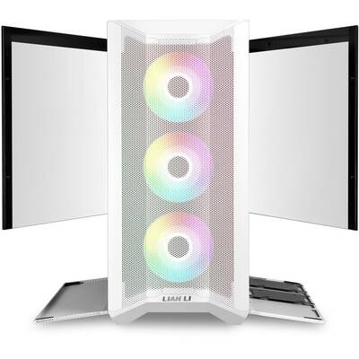 Carcasa PC Lian Li LANCOOL II Mesh RGB White