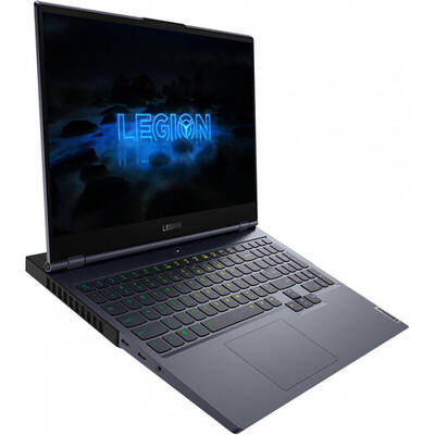 Laptop Lenovo Gaming 15.6'' Legion 7 15IMHg05, FHD IPS 144Hz, Procesor Intel Core i7-10875H (16M Cache, up to 5.10 GHz), 16GB DDR4, 512GB SSD, GeForce RTX 2060 6GB, No OS, Slate Grey