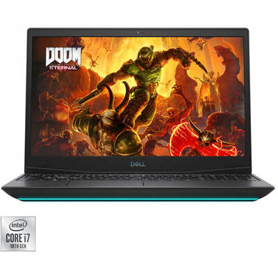 Laptop Dell Gaming 15.6'' G5 5500, FHD 300Hz, Procesor Intel Core i7-10750H (12M Cache, up to 5.00 GHz), 16GB DDR4, 1TB SSD, GeForce GTX 1660 Ti 6GB, Win 10 Home, Interstellar Dark, 3Yr CIS