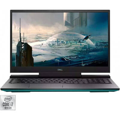 Laptop Dell Gaming 17.3'' G7 7700, FHD 144Hz, Procesor Intel Core i7-10750H (12M Cache, up to 5.00 GHz), 32GB DDR4, 1TB SSD, GeForce RTX 2070 SUPER 8GB, Win 10 Pro, Black, 3Yr CIS