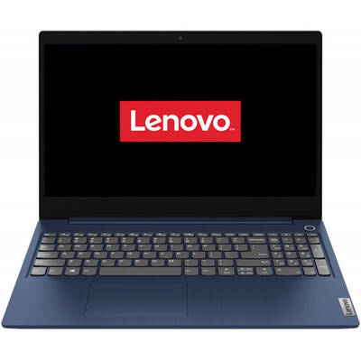 Laptop Lenovo 15.6'' IdeaPad 3 15ADA05, FHD, Procesor AMD Ryzen 7 3700U (4M Cache, up to 4.0 GHz), 8GB DDR4, 512GB SSD, Radeon RX Vega 10, No OS, Abyss Blue