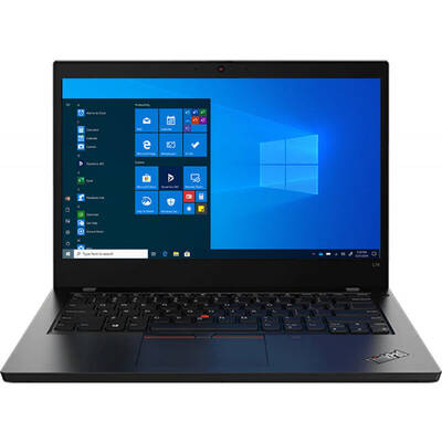 Laptop Lenovo 14'' ThinkPad L14 Gen 1, FHD, Procesor AMD Ryzen 7 PRO 4750U (8M Cache, up to 4.1 GHz), 16GB DDR4, 512GB SSD, Radeon, 4G LTE, Win 10 Pro, Black