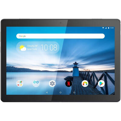 Tableta Lenovo Tab M10 TB-X505L, 10.1 inch Multi-touch, Snapdragon 429 2.0GHz Quad Core, 2GB RAM, 32GB flash, Wi-Fi, Bluetooth, GPS, LTE, Android 9.0, Black