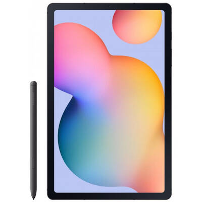 Tableta Samsung Galaxy Tab S6 Lite, 10.4 inch Multi-touch, Exynos 9611 Octa Core, 4GB RAM, 64GB flash, Wi-Fi, Bluetooth, GPS, Android 10, Gray