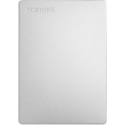 Hard Disk Extern Toshiba Canvio Slim 1TB USB 3.0 Silver