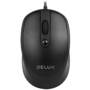 Mouse Delux M366BU Black