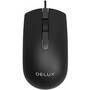 Mouse Delux M322BU Black