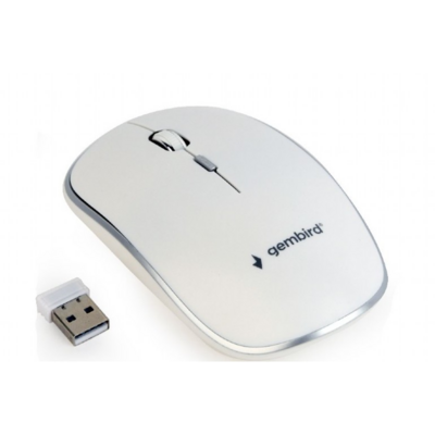 Mouse Gembird MUSW-4B-01 White