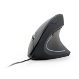Mouse Gembird MUS-ERGO-01 Black Right-Handed
