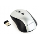 Mouse Gembird MUSW-4B-02 Black-Silver