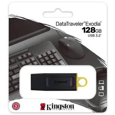 Memorie USB Kingston DataTraveler Exodia 128GB USB 3.2