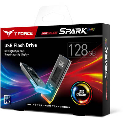 Memorie USB Team Group T-Force Spark 128GB RGB USB 3.0