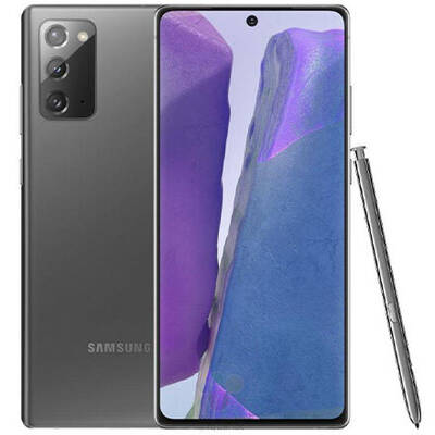 Smartphone Samsung Galaxy Note 20 (2020), Octa Core, 256GB, 8GB RAM, Dual SIM, 4G, 4-Camere, Mystic Gray