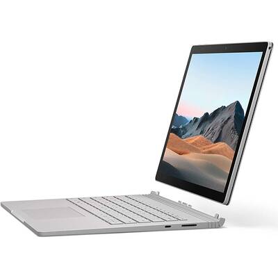 Ultrabook Microsoft 13.5 Book 3, PixelSense Touch, Procesor Intel Core i7-1065G7 (8M Cache, up to 3.90 GHz), 16GB DDR4X, 256GB SSD, GeForce GTX 1650, Win 10 Home, Platinum"