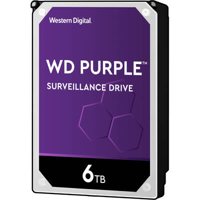 Hard Disk WD Purple 6TB SATA-III 5400 RPM 64MB Retail