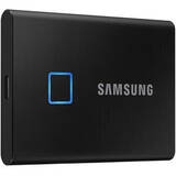 Portable T7 Touch Black 500GB USB 3.2 tip C
