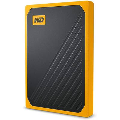 SSD Extern WD My Passport Go 500GB USB 3.0 Amber