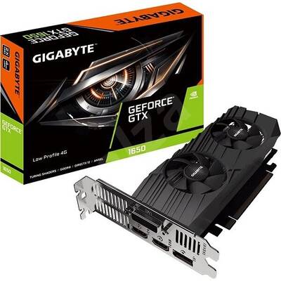 Placa Video GIGABYTE GeForce GTX 1650 D6 Low Profile 4GB GDDR6 128-bit