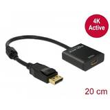 Adaptor DELOCK 62607, DisplayPort 1.2 tata > HDMI mama 4K Activ negru