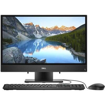 Sistem All in One Dell OptiPlex 3280, 21.5 inch FHD IPS, Procesor IntelCore i3-10100T 3.0GHz Comet Lake, 8GB RAM, 256GB SSD, UHD Graphics, Camera Web, Linux