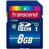 Card de Memorie Transcend SDHC 8GB Class10 UHS-I