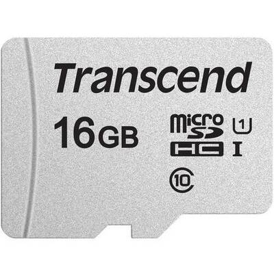 Card de Memorie Transcend microSDHC USD300S 16GB CL10 UHS-I U1