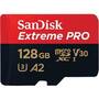Card de Memorie SanDisk EXTREME PRO microSDXC 128GB 170/90 MB/s A2 C10 V30 UHS-I U3