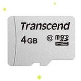 Card de Memorie Transcend 4GB microSDHC 300S