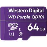 Purple 64GB Surveillance microSD XC Class