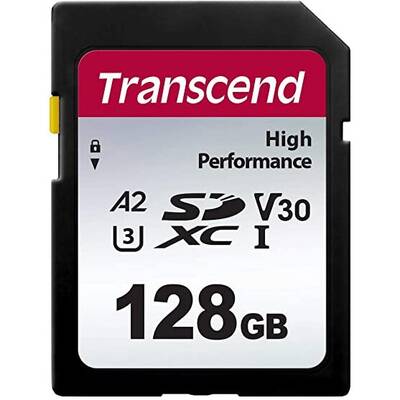 Card de Memorie Transcend 128GB SDXC UHS-I U3 A2