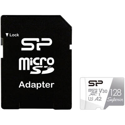 Card de Memorie SILICON-POWER Micro SDXC 128GB UHS-I U3 A2 V30