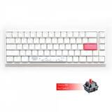 Gaming One 2 SF Pure White RGB Cherry MX Red Mecanica