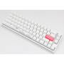 Tastatura Ducky Gaming One 2 SF Pure White RGB Cherry MX Speed Silver Mecanica