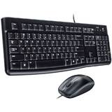 Kit Periferice LOGITECH tastatura si mouse MK120 Black