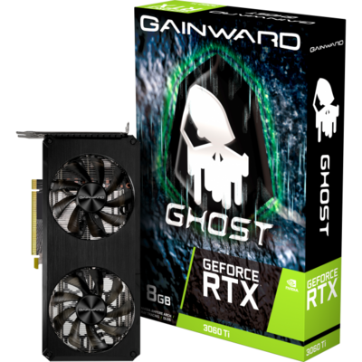 Placa Video GAINWARD GeForce RTX 3060 Ti Ghost LHR 8GB GDDR6 256-bit