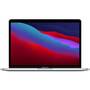 Laptop Apple 13.3'' MacBook Pro 13 Retina with Touch Bar, M1 chip (8-core CPU), 8GB, 256GB SSD, M1 8-core GPU, macOS Big Sur, Silver, INT keyboard, Late 2020