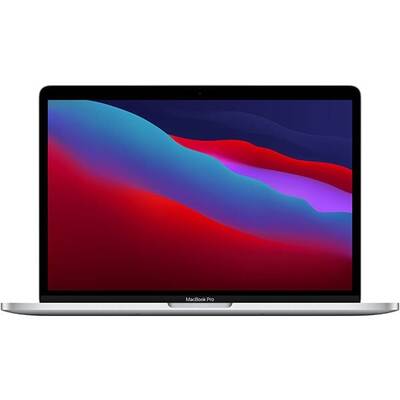Laptop Apple 13.3'' MacBook Pro 13 Retina with Touch Bar, M1 chip (8-core CPU), 8GB, 256GB SSD, M1 8-core GPU, macOS Big Sur, Silver, INT keyboard, Late 2020