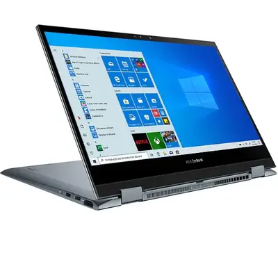 Ultrabook Asus 13.3'' ZenBook Flip 13 UX363EA, FHD Touch, Procesor Intel Core i7-1165G7 (12M Cache, up to 4.70 GHz, with IPU), 16GB DDR4, 1TB SSD, Intel Iris Xe, Win 10 Pro, Pine Grey
