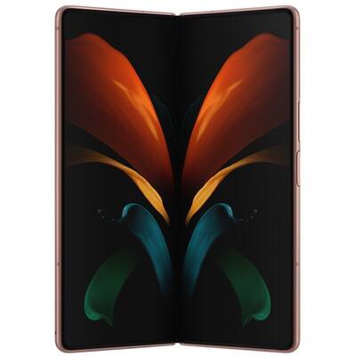 Smartphone Samsung Galaxy Z Fold 2, 5G Edition, Octa Core, 256GB, 12GB RAM, Dual SIM, 5G, 4-Camere, Mystic Bronze